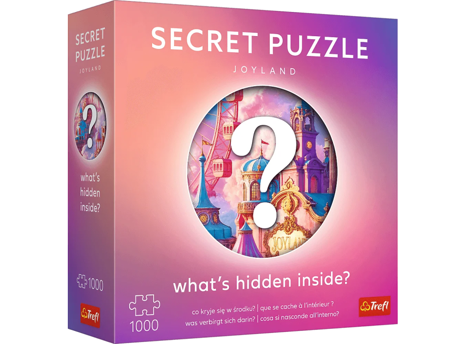 TREFL Puzzle Premium Plus Secret Puzzle: Pouť 1000 dílků