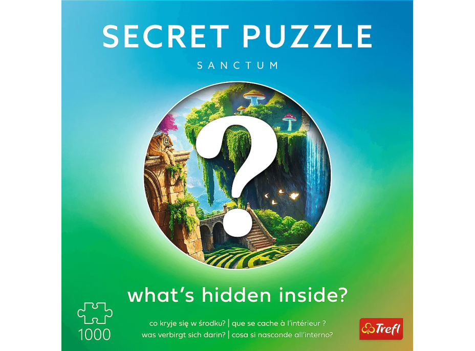TREFL Puzzle Premium Plus Secret Puzzle: Svatyně 1000 dílků