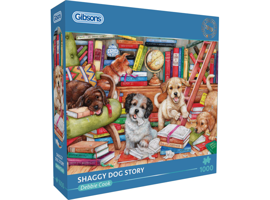 GIBSONS Puzzle Psí historky 1000 dílků