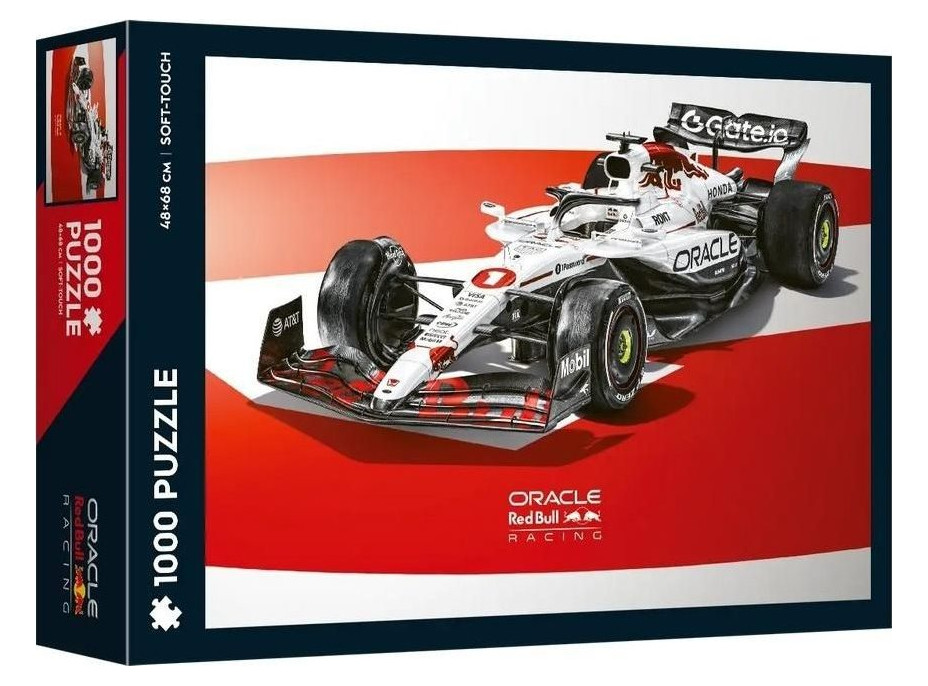 TREFL Puzzle Soft Touch: Automobilist: Red Bull Racing - The white Bull - Honda Livery 1000 dílků