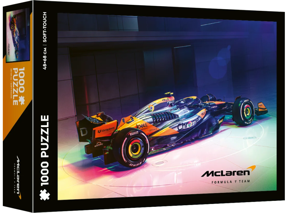 TREFL Puzzle Soft Touch: McLaren: Chrome Liver 1000 dílků