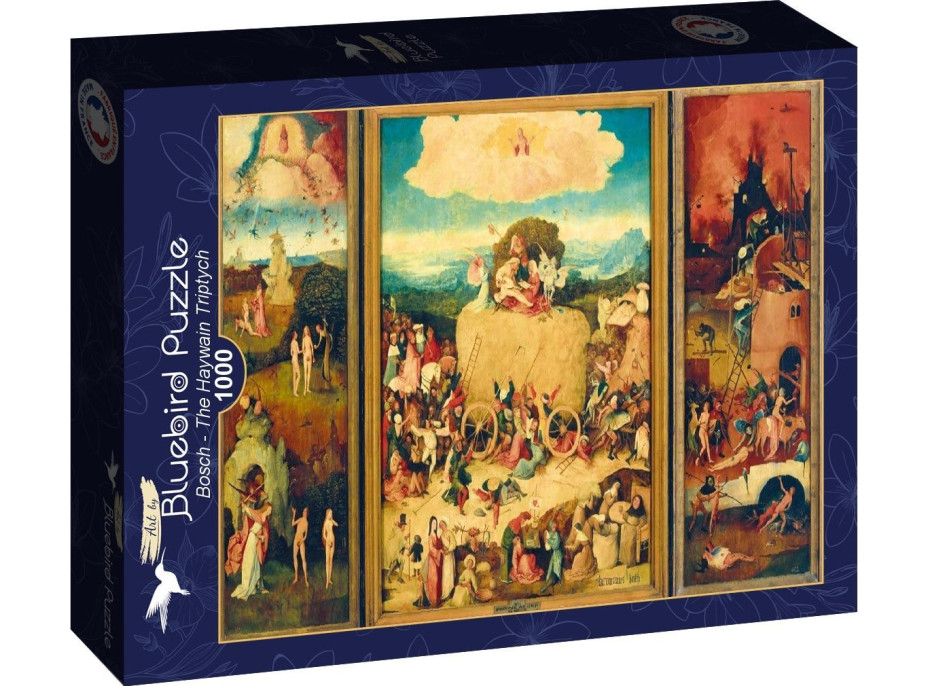 BLUEBIRD Puzzle Triptych 1000 dílků