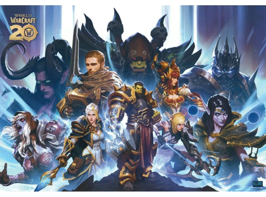 GOOD LOOT Puzzle War of Warcraft: 20th Anniversary 1000 dílků