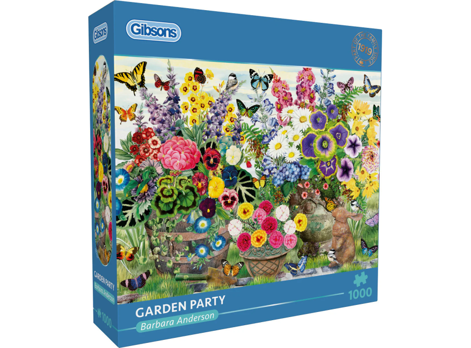 GIBSONS Puzzle Zahradní párty 1000 dílků
