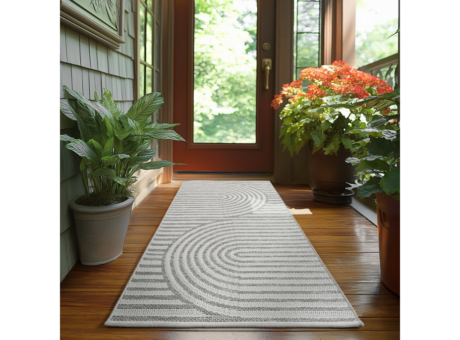 Kusový koberec Desert 1301 grey - na ven i na doma