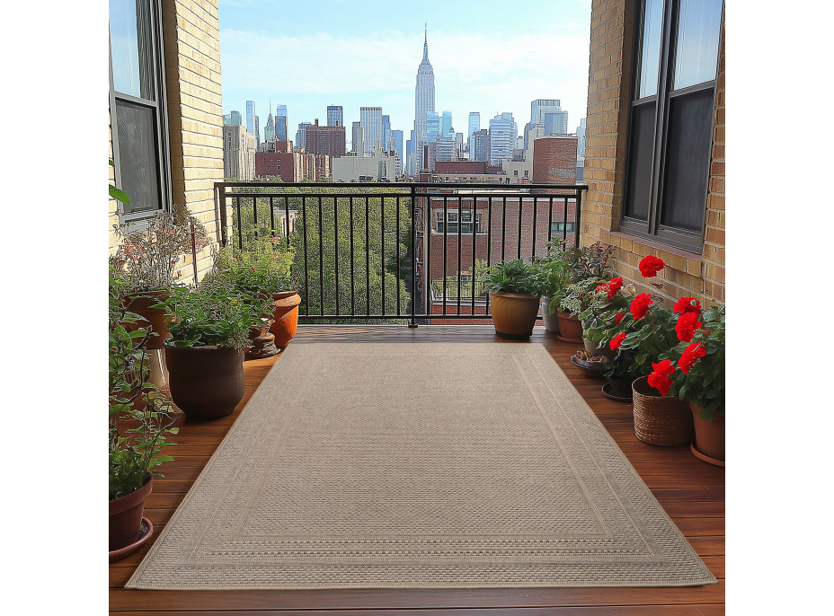 Kusový koberec Desert 1304 beige - na ven i na doma