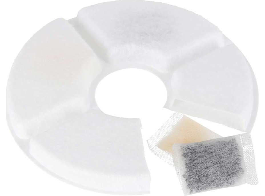 Náhradní filtry pro napáječku pro psy a kočky - sada 6 kusů