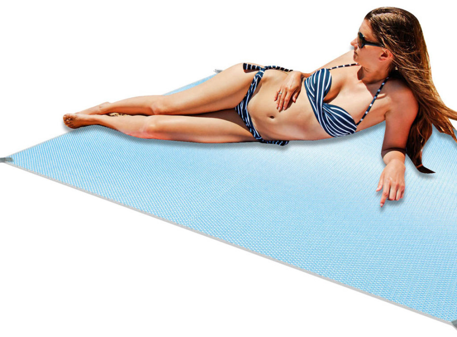 Plážová deka na písek SAND FREE XXL - 200x200 cm