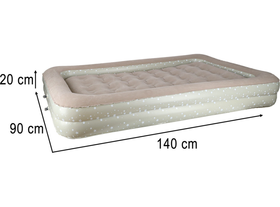 Nafukovací postel pro děti - 140x90 cm