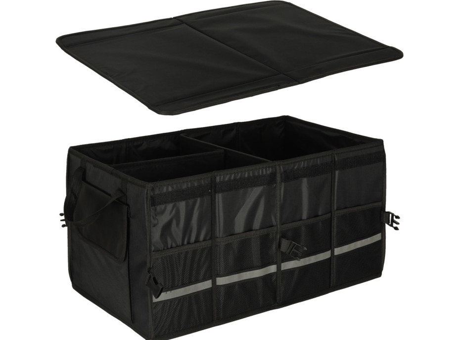 Brašna do kufru auta s reflexními prvky 60x35x30 cm