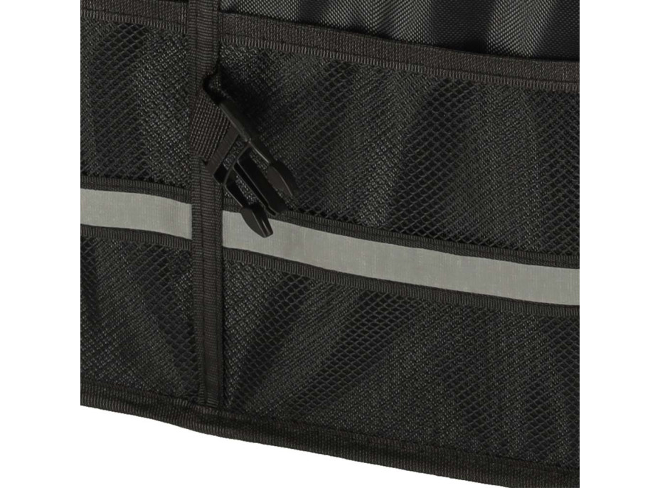 Brašna do kufru auta s reflexními prvky 60x35x30 cm