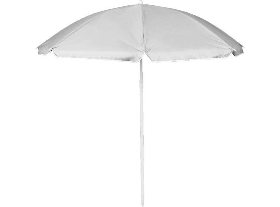 Plážový nastavitelný slunečník 150 cm - šedý