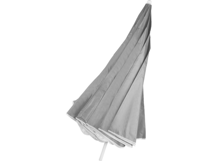 Plážový nastavitelný slunečník 150 cm - šedý