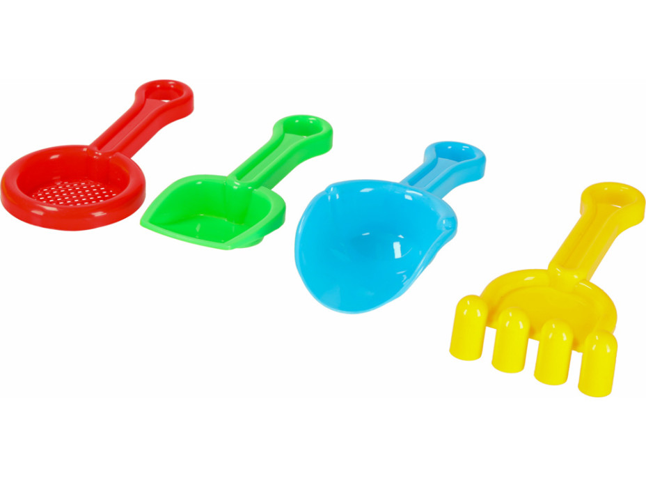 Sada formiček na písek Loď se stříkací pistolí - 12 kusů