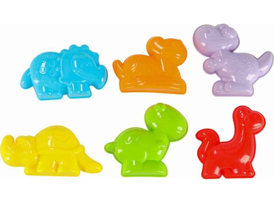 Sada formiček na písek Loď se stříkací pistolí - 12 kusů