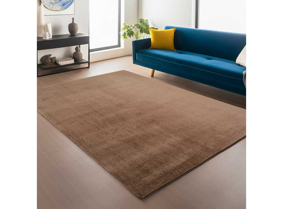 Kusový koberec Joy 1400 mocca