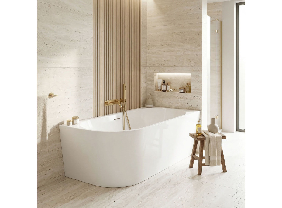 (KOPIE) Rohová akrylová vana SYDNEY 170cm