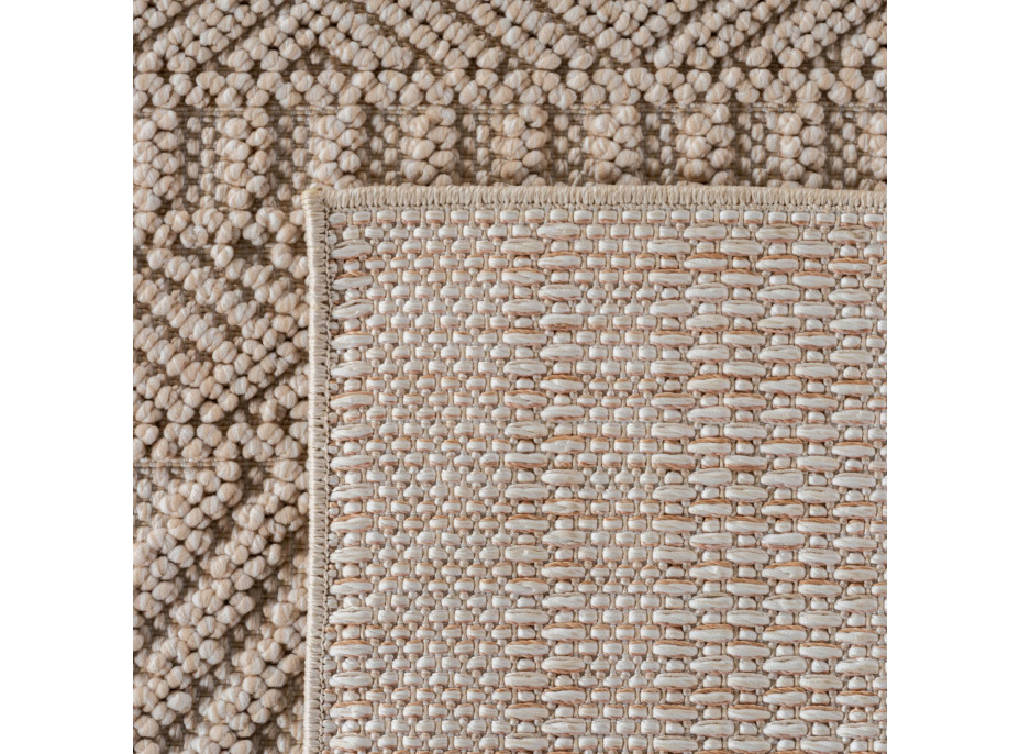 Kusový koberec Helix 2202 beige kruh