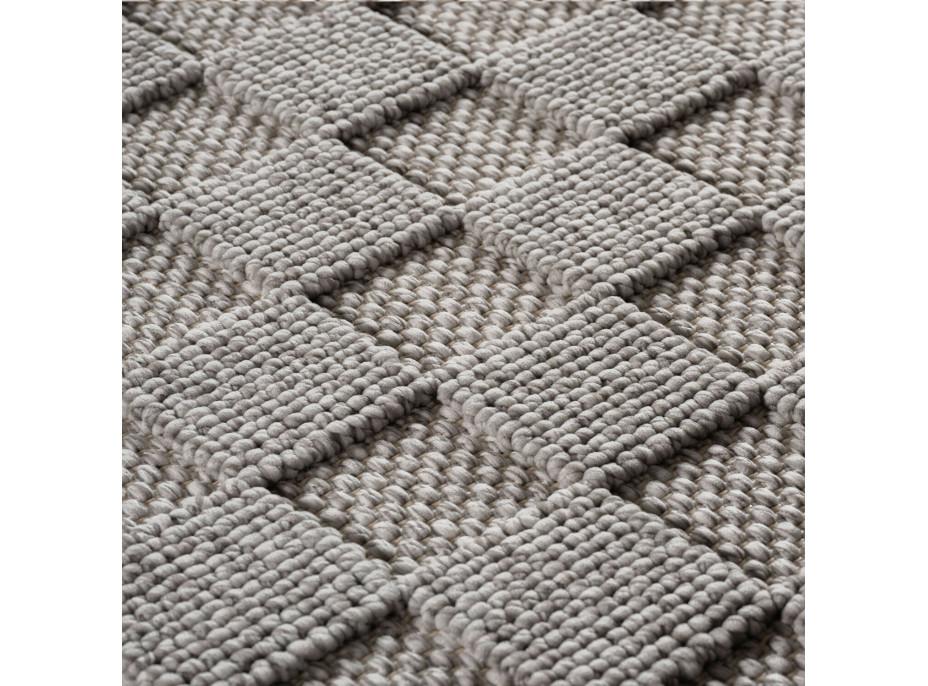 Kusový koberec Helix 2203 silver