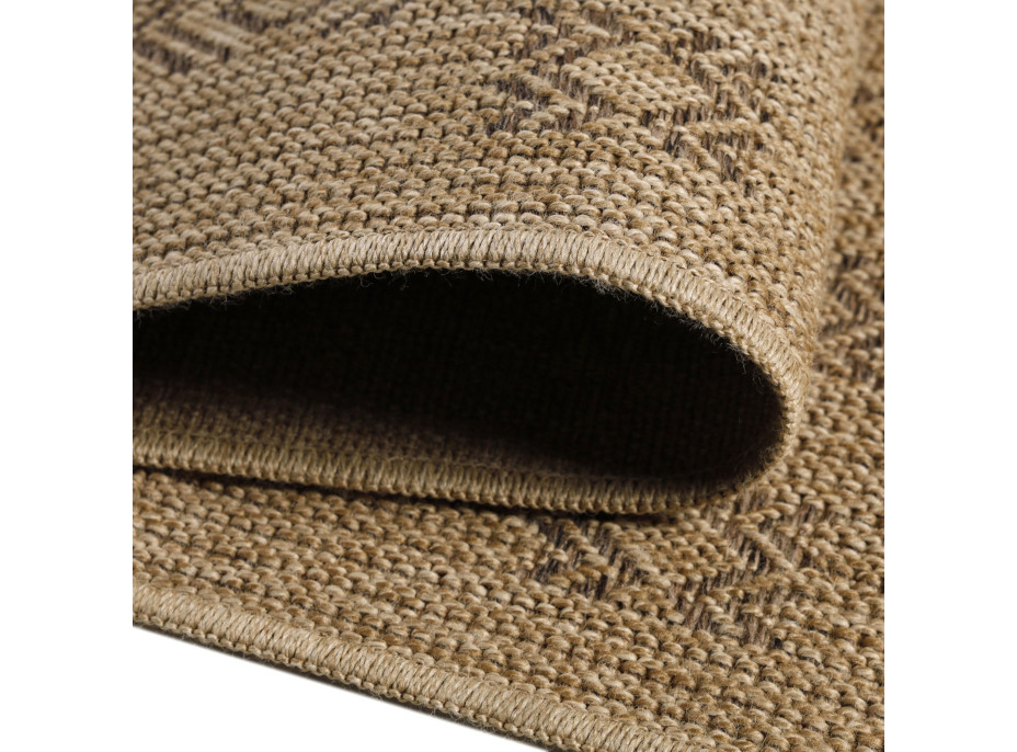 Kusový koberec Dhaka 8711 Black