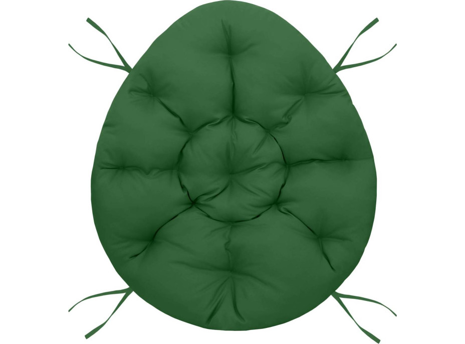 Voděodolný polštář do zahradního křesla ACAPULCO 90x105 cm - zelený