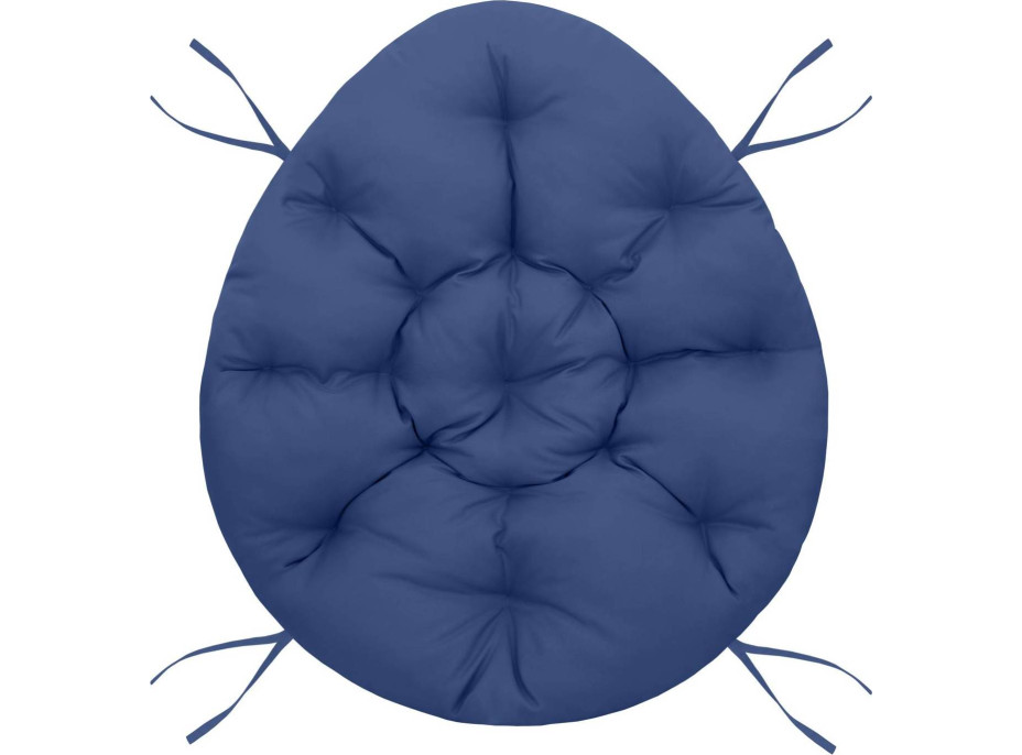 Voděodolný polštář do zahradního křesla ACAPULCO 90x105 cm - navy modrý