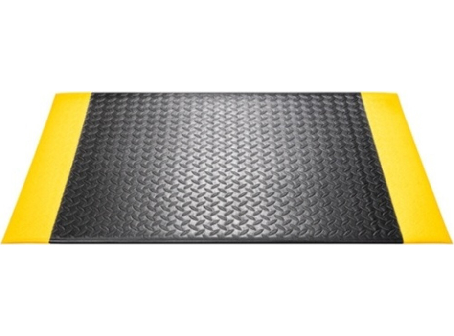 Gumová rohožka 650 Base+ Economic black/yellow