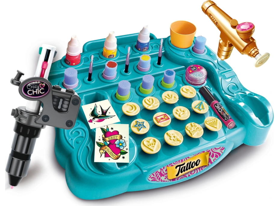 CLEMENTONI Crazy Chic Beauty: Tetovací studio