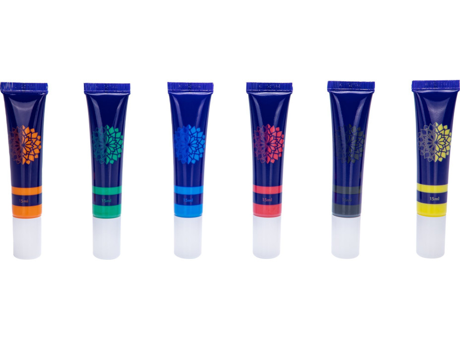 ASTRA CREATIVO Gelové barvy na sklo 6x15ml