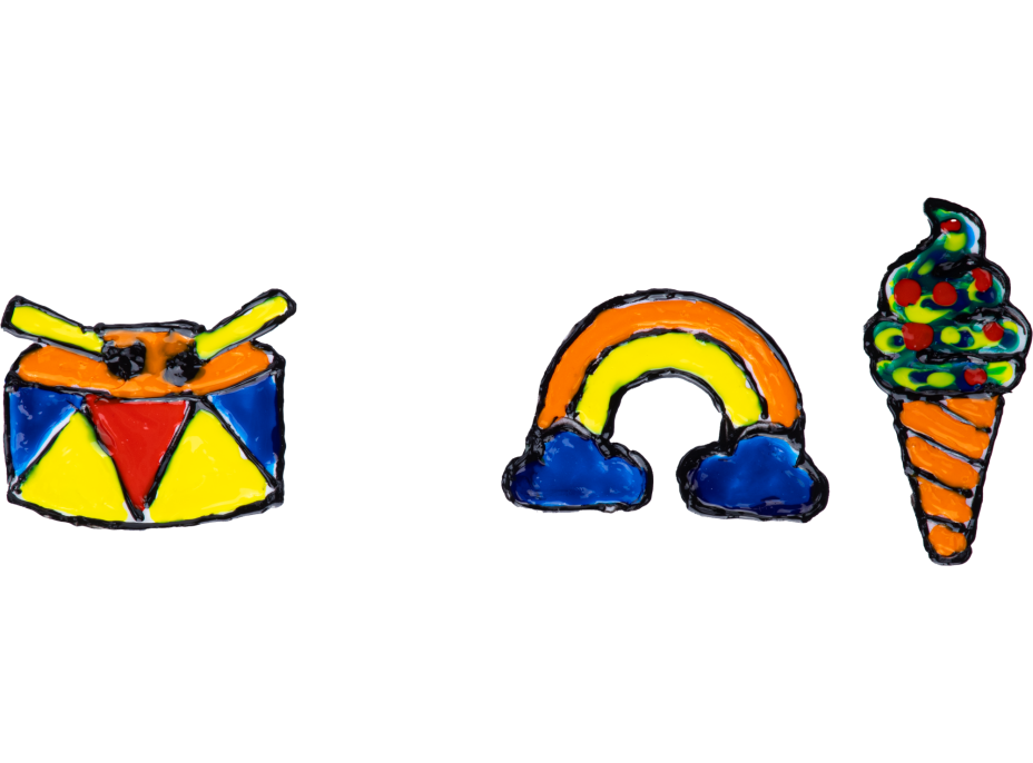 ASTRA CREATIVO Gelové barvy na sklo 6x15ml