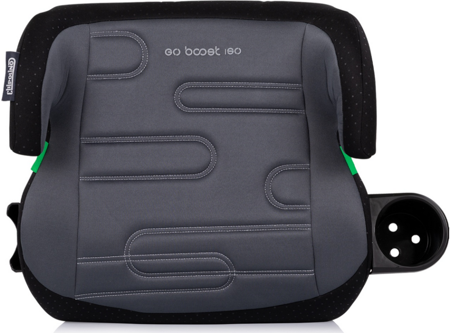 CHIPOLINO Podsedák Go Boost i-Size 125-150cm Isofix Charcoal