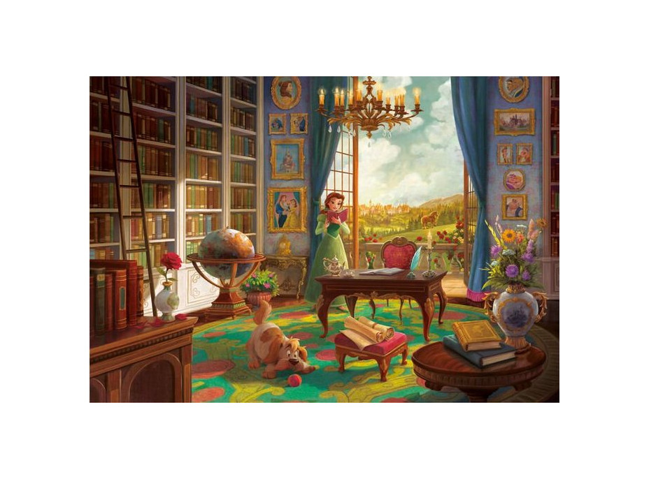 CLEMENTONI Puzzle Disney Princezny: Kráska a zvíře 500 dílků