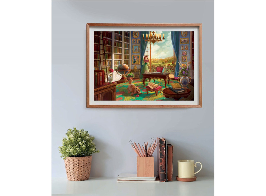 CLEMENTONI Puzzle Disney Princezny: Kráska a zvíře 500 dílků