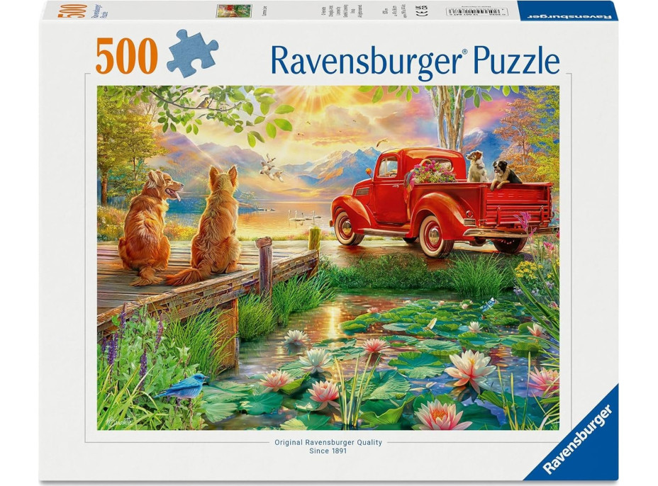 RAVENSBURGER Puzzle Letní okouzlení 500 dílků