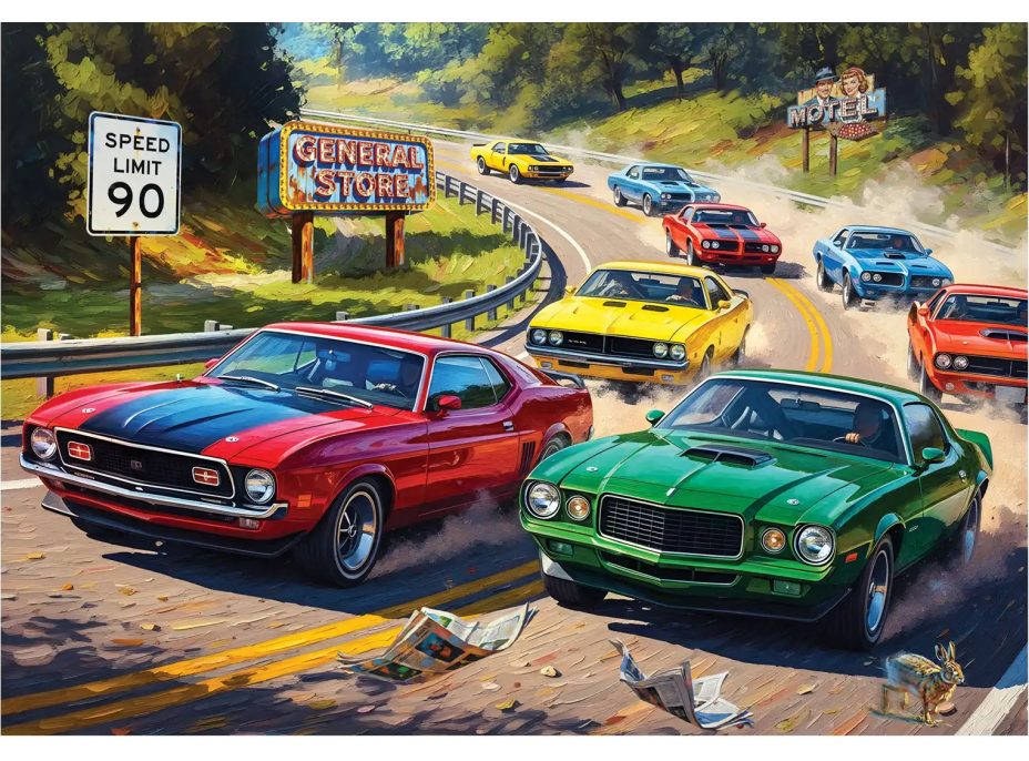 ANATOLIAN Puzzle Milovník rychlosti XL 260 dílků