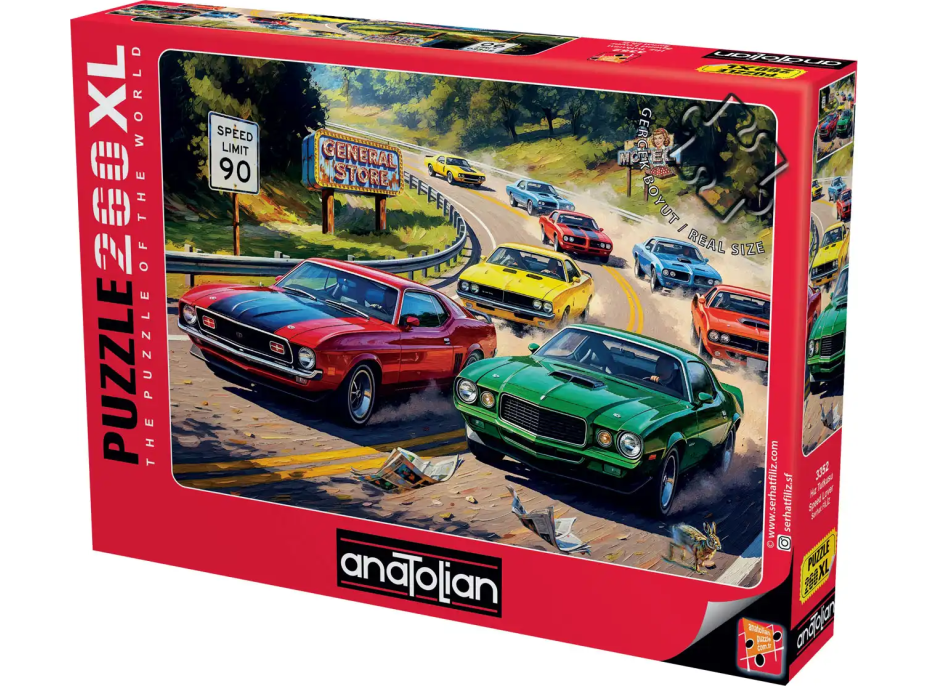ANATOLIAN Puzzle Milovník rychlosti XL 260 dílků
