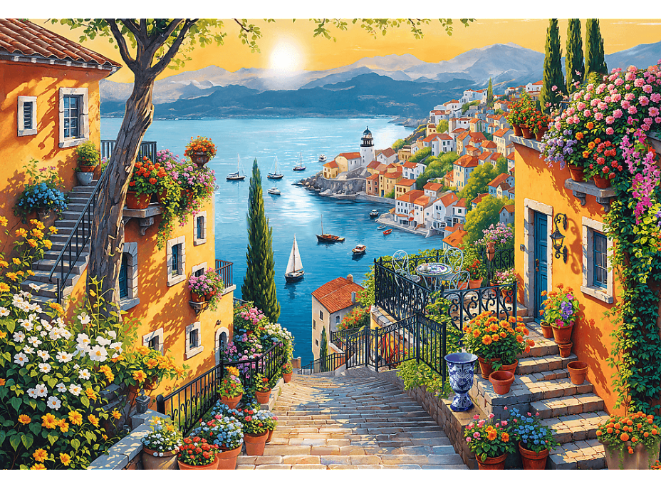 TREFL Puzzle Přímořský výhled 1500 dílků