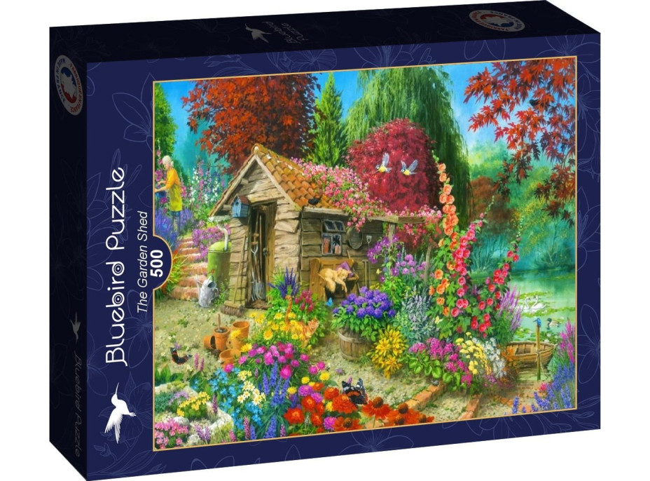 BLUEBIRD Puzzle Zahradní kůlna 500 dílků
