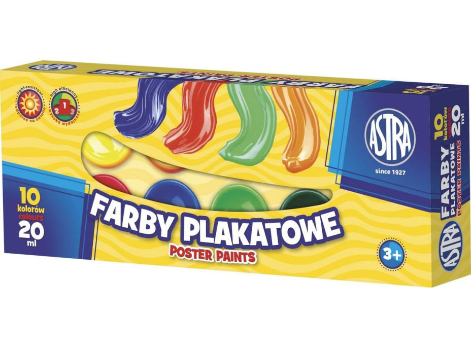 ASTRA Temperové barvy 10x20ml