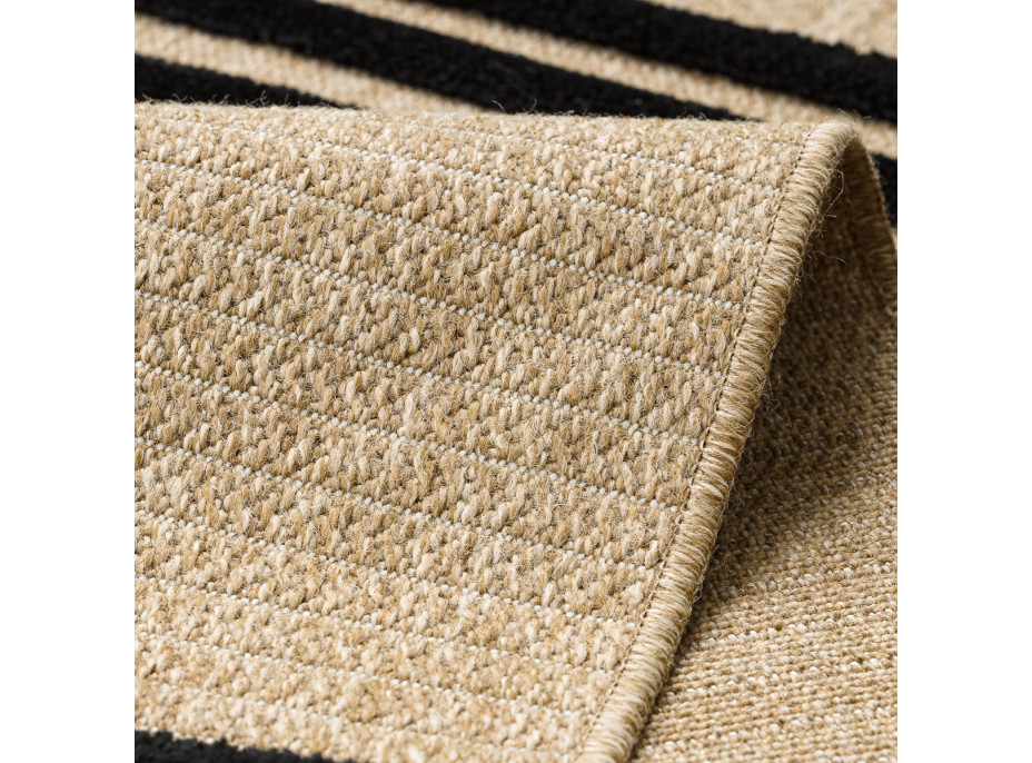 Kusový koberec Spark 0689 beige/black
