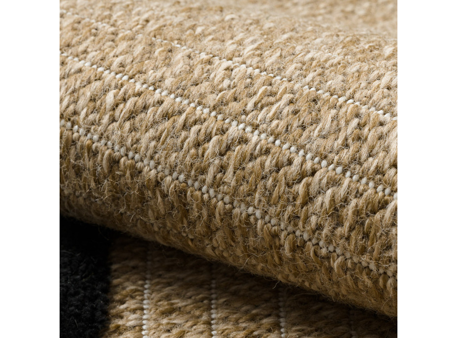 Kusový koberec Spark 0689 beige/black