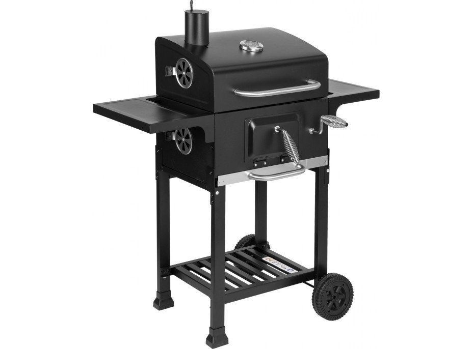Gril na dřevěné uhlí FERRO s litinovým roštem