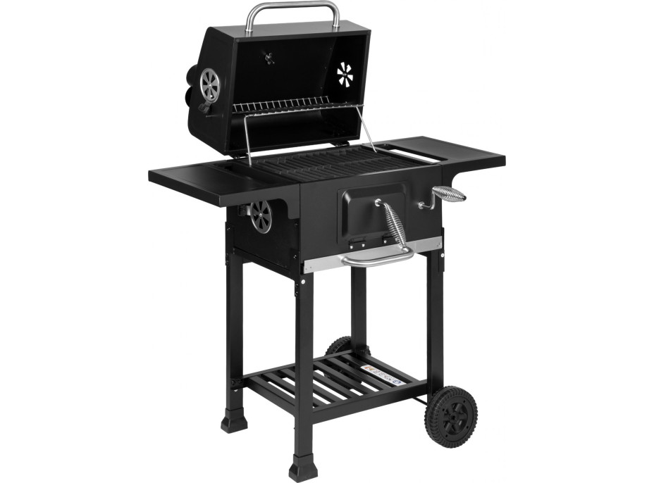 Gril na dřevěné uhlí FERRO s litinovým roštem
