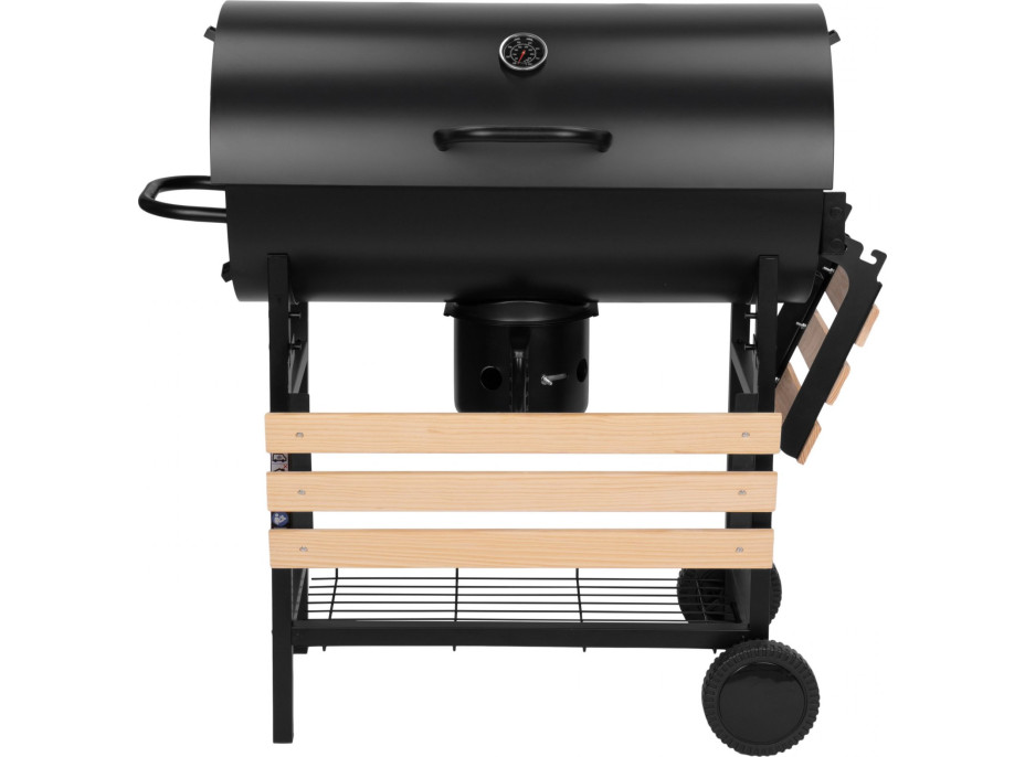 Zahradní gril na dřevěné uhlí BAREL WOOD se 2 rošty