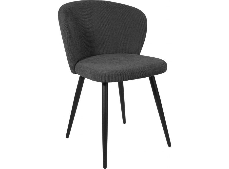 Jídelní křeslo KROSBY - antracitové