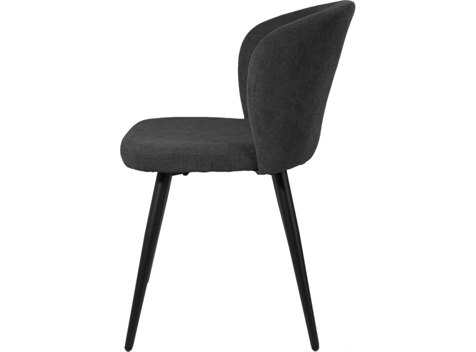 Jídelní křeslo KROSBY - antracitové