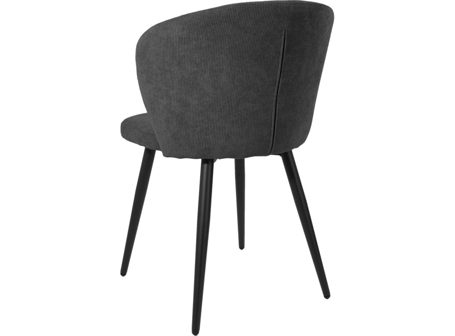 Jídelní křeslo KROSBY - antracitové