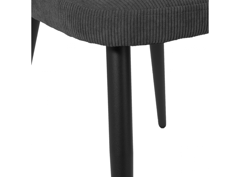 Jídelní křeslo KROSBY - antracitové