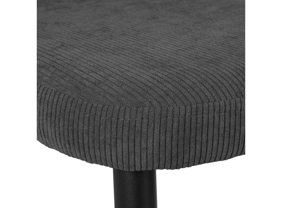 Jídelní křeslo KROSBY - antracitové