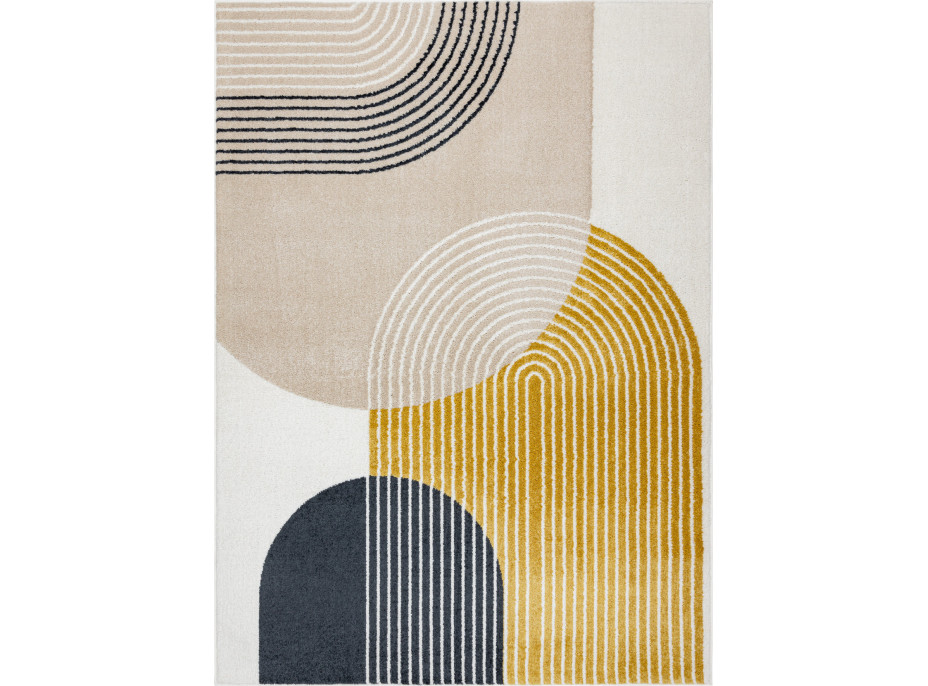 Kusový koberec Fusion 0240 cream/yellow